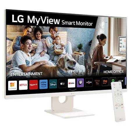 MONITOR LG 27 27SR50FW FHD SMARTTV WEBOS - MONITOR LG 27 27SR50FW FHD SMARTTV WEBOS -